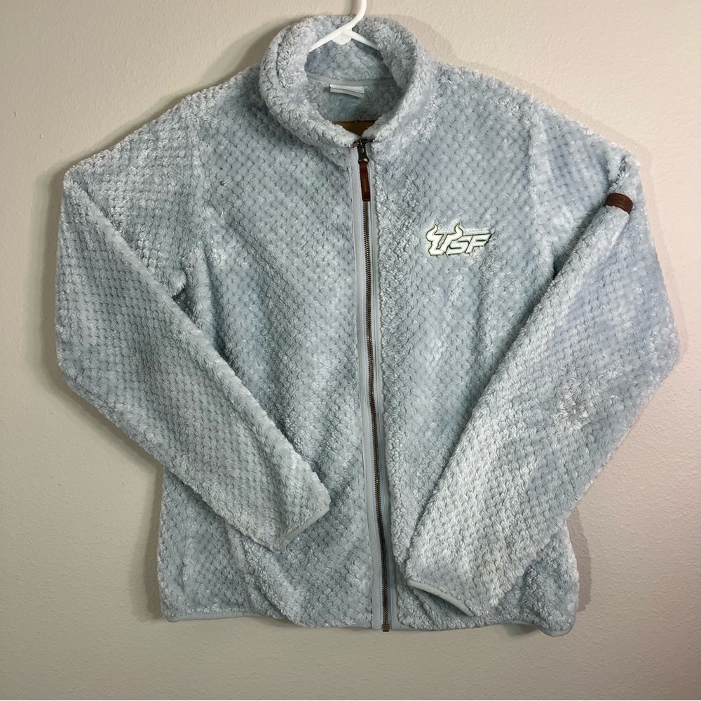 USF Columbia Sherpa sweater women’s large